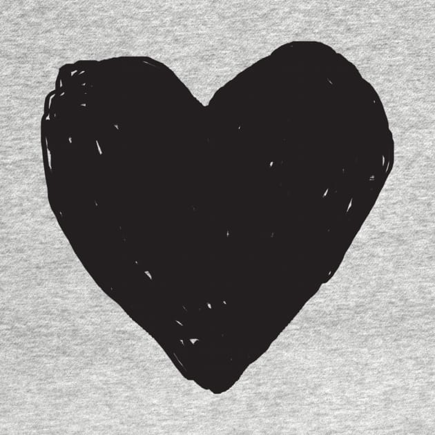 BLACK HEART (L) by mhoiles